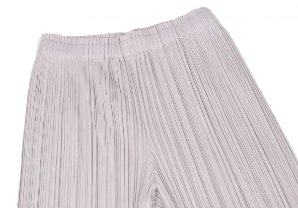 プリーツプリーズPLEATS PLEASE メロープリーツパンツ ライトグレー5 K-106015_002