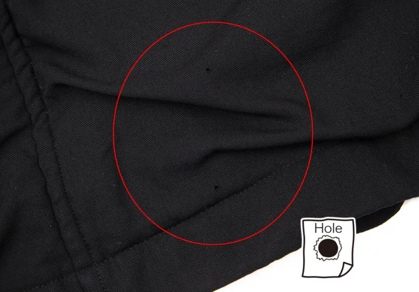 ヨウジヤマモト プールオムYohji Yamamoto POUR HOMME 裏縮絨ウールサージギャザージャケット 黒3 K-106104_014