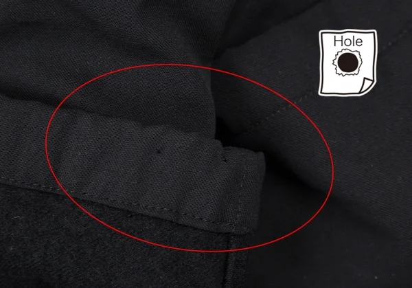 ヨウジヤマモト プールオムYohji Yamamoto POUR HOMME 裏縮絨ウールサージギャザージャケット 黒3 K-106104_005