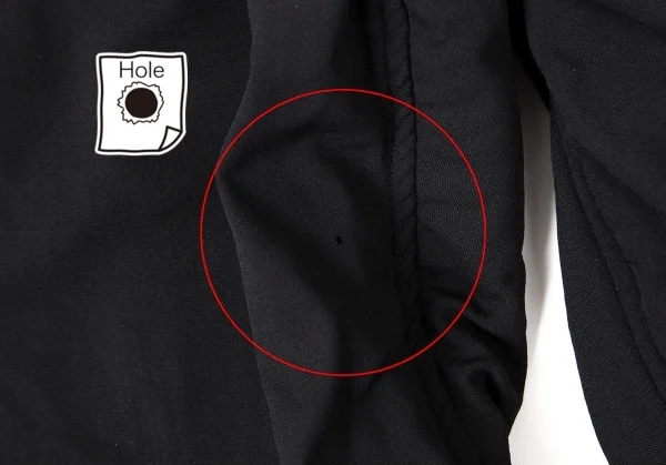 ヨウジヤマモト プールオムYohji Yamamoto POUR HOMME 裏縮絨ウールサージギャザーパンツ 黒3 K-106105_005