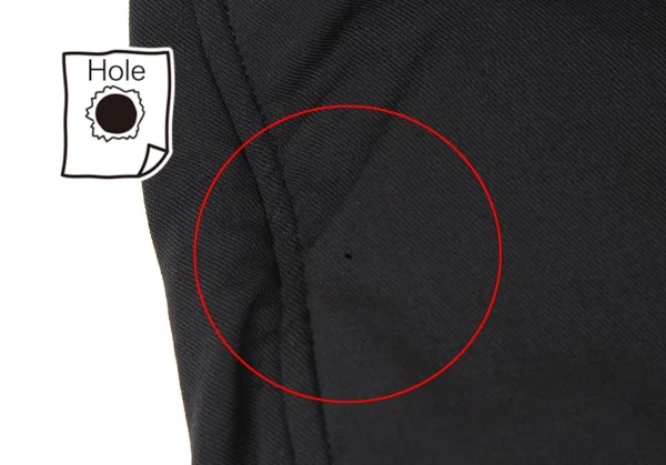 ヨウジヤマモト プールオムYohji Yamamoto POUR HOMME 裏縮絨ウールサージギャザーパンツ 黒3 K-106105_007