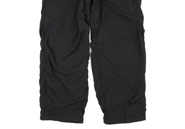 ヨウジヤマモト プールオムYohji Yamamoto POUR HOMME 裏縮絨ウールサージギャザーセットアップスーツ 黒3 K-106106_015