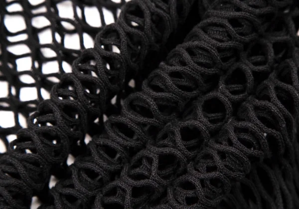 ジャンポールゴルチエ ファムJean Paul GAULTIER FEMME ロング丈ネットキャミソール 黒40 K-106133_013