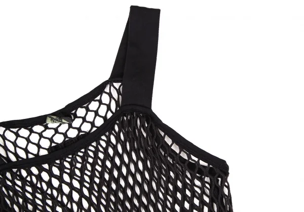 ジャンポールゴルチエ ファムJean Paul GAULTIER FEMME ロング丈ネットキャミソール 黒40 K-106133_005