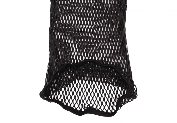 ジャンポールゴルチエ ファムJean Paul GAULTIER FEMME ロング丈ネットキャミソール 黒40 K-106133_008