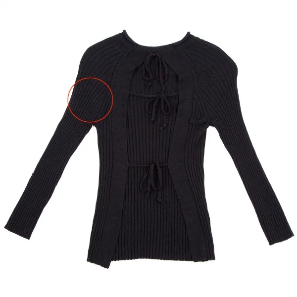 Jean-Paul GAULTIER FEMME Back Stringing Knit Sweater K-106142_009