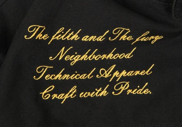 ネイバーフッドNEIGHBORHOOD レタリング刺繍スウィングトップ