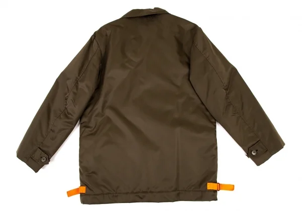 ポールスミス ロンドン Paul Smith LONDON ナイロンテープ配色切替中綿ジャケット カーキM K-106180_013