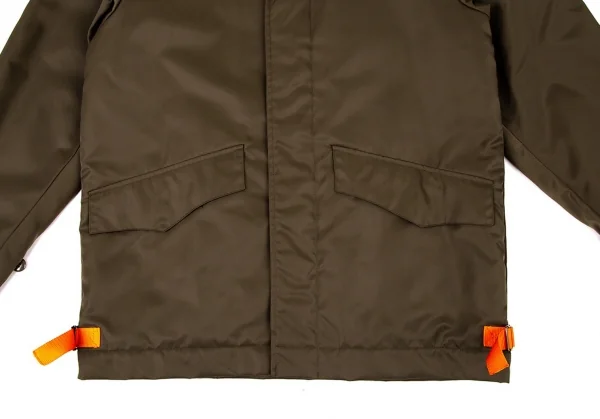 ポールスミス ロンドン Paul Smith LONDON ナイロンテープ配色切替中綿ジャケット カーキM K-106180_008