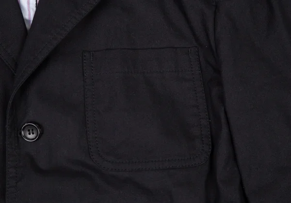 コムデギャルソン オムCOMME des GARCONS HOMME パッカリングコットン3Bジャケット 黒M K-106184_011