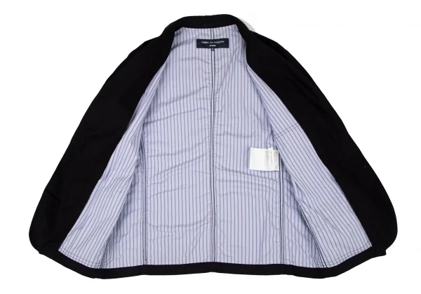 コムデギャルソン オムCOMME des GARCONS HOMME パッカリングコットン3Bジャケット 黒M K-106184_014
