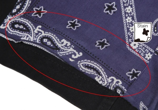 ジュンヤワタナベマン コムデギャルソンJUNYA WATANABE MAN COMME des GARCONS裏バンダナコットンモールスキンジャケット 黒M K-106188_010