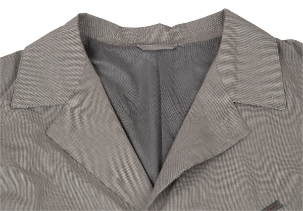 Papas Poly Cotton Houndstooth Coat K-106191_003