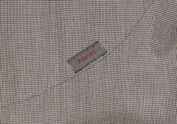 Papas Poly Cotton Houndstooth Coat K-106191_005