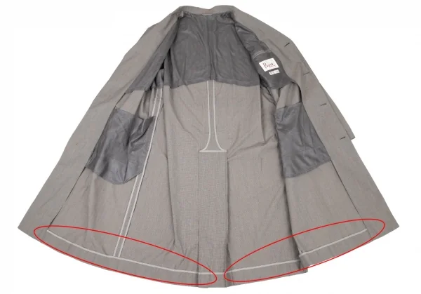 Papas Poly Cotton Houndstooth Coat K-106191_013