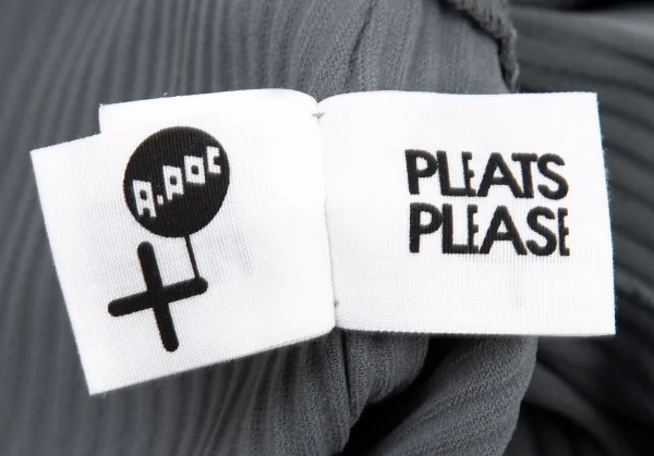 プリーツプリーズPLEATS PLEASE A-POC INSIDE カッティングリブパンツ ブルーグレーM K-106241_013