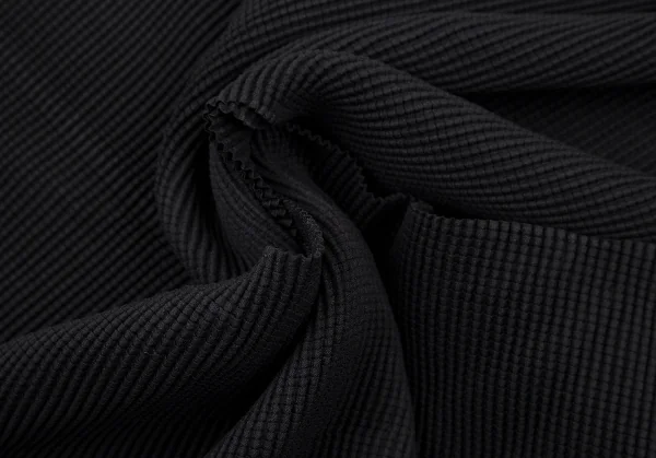 イッセイミヤケ ミーISSEY MIYAKE me ブロックプリーツギザギザボレロ 黒F K-106252_010