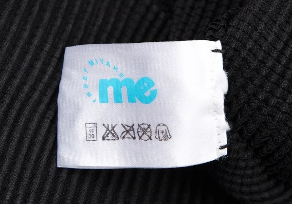 イッセイミヤケ ミーISSEY MIYAKE me ブロックプリーツギザギザボレロ 黒F K-106252_012