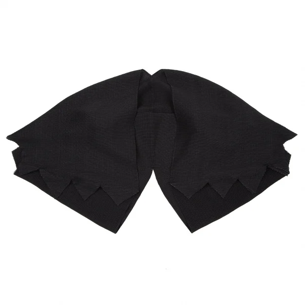 イッセイミヤケ ミーISSEY MIYAKE me ブロックプリーツギザギザボレロ 黒F K-106252_003