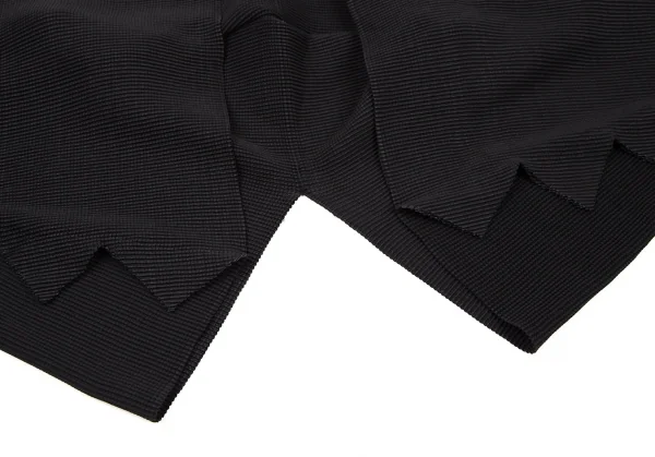 イッセイミヤケ ミーISSEY MIYAKE me ブロックプリーツギザギザボレロ 黒F K-106252_007