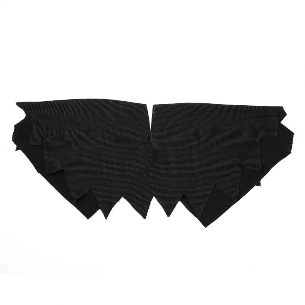 イッセイミヤケ ミーISSEY MIYAKE me ブロックプリーツギザギザボレロ 黒F K-106252_009