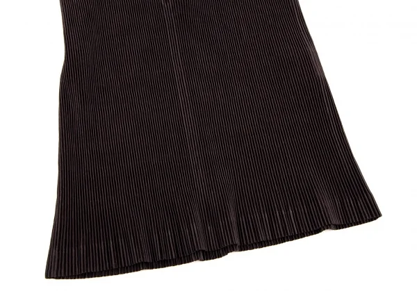 イッセイミヤケISSEY MIYAKE オーバーマントデザインタンクトップ 茶2 K-106266_012