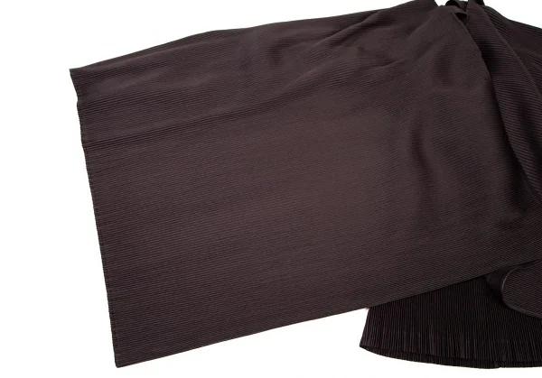 イッセイミヤケISSEY MIYAKE オーバーマントデザインタンクトップ 茶2 K-106266_005
