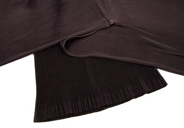 イッセイミヤケISSEY MIYAKE オーバーマントデザインタンクトップ 茶2 K-106266_006