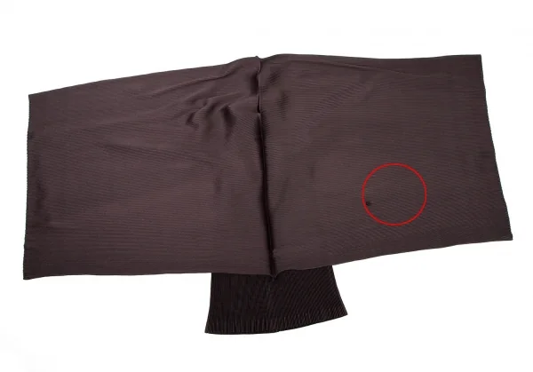 イッセイミヤケISSEY MIYAKE オーバーマントデザインタンクトップ 茶2 K-106266_008