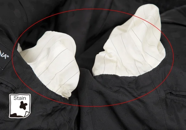 ドルチェ&ガッバーナDOLCE&GABBANA ストライプベロアチェンジポケットジャケット 黒48 K-106283_013