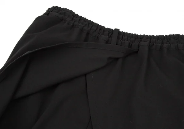 サイトs'yte ストレッチギャバジンラップスカート付きバルーンパンツ 黒3 K-106303_013