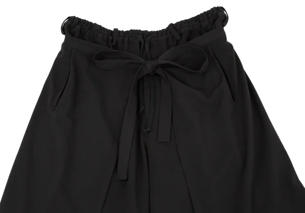 サイトs'yte ストレッチギャバジンラップスカート付きバルーンパンツ 黒3 K-106303_002