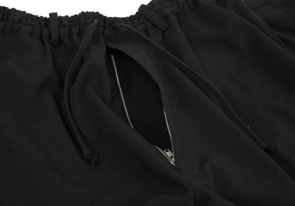 サイトs'yte ストレッチギャバジンラップスカート付きバルーンパンツ 黒3 K-106303_006