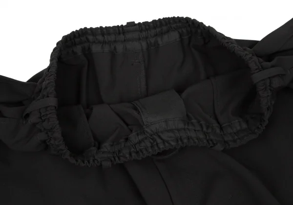 サイトs'yte ストレッチギャバジンラップスカート付きバルーンパンツ 黒3 K-106303_007