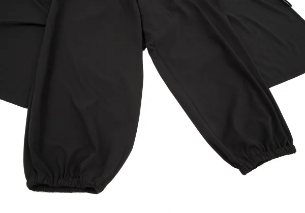 サイトs'yte ストレッチギャバジンラップスカート付きバルーンパンツ 黒3 K-106303_009