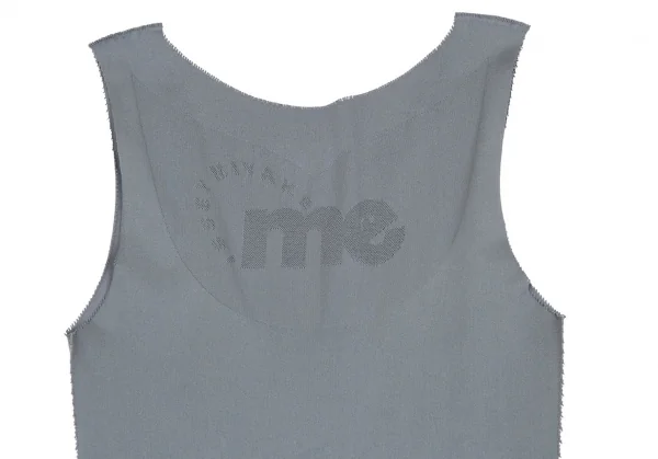 イッセイミヤケ ミーISSEY MIYAKE me A-POC INSIDE ストレッチロゴジャガードタンクトップ グレーF K-106331_003