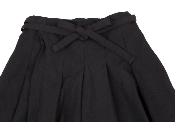 コムデギャルソンCOMME des GARCONS エステル製品染めスカートパンツ 黒S K-106389_002