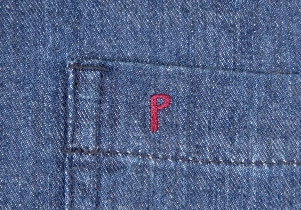 パパスプラスPapas+ 裏キルティングデニムカバーオールジャケット インディゴLL K-106411_011