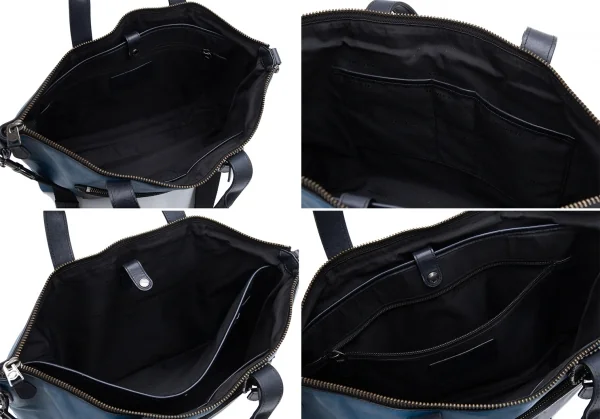 コーチCOACH バイカラーレザー2wayビジネスバッグ 青黒 K-106417_018