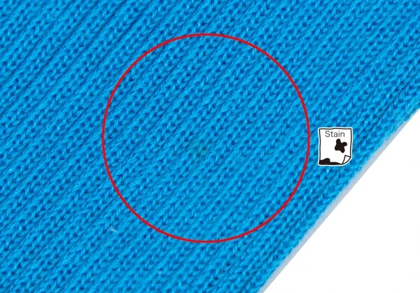 ヨウジヤマモト ファムYohji Yamamoto FEMME テンセルポリリブタートルネックニットセーター 青3 K-106424_008