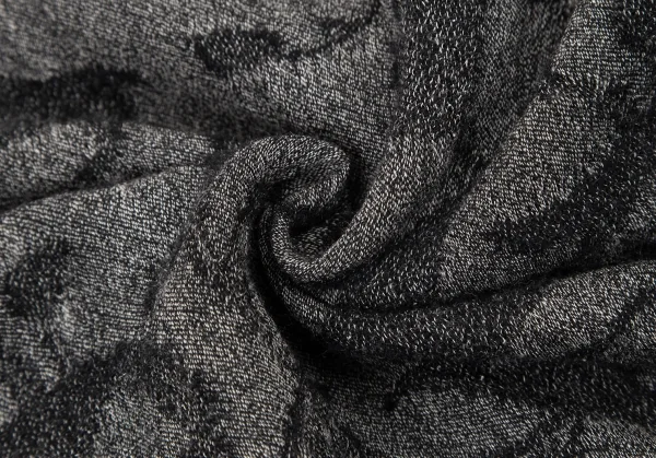 アツロウタヤマA/T ウールレーヨン花柄ジャガードスカート グレー38 K-106436_014