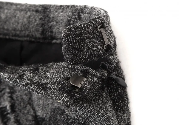 アツロウタヤマA/T ウールレーヨン花柄ジャガードスカート グレー38 K-106436_004