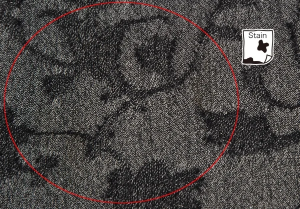 アツロウタヤマA/T ウールレーヨン花柄ジャガードスカート グレー38 K-106436_008