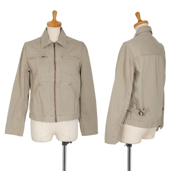 ポロジーンズ ラルフローレンPOLO JEAN RALPH LAUREN コットンワークジャケット ベージュS K-106439_001