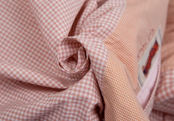 カールヘルムKarl Helmut クレイジーパターンギンガムチェックボタンダウンシャツ 白ピンクM K-106478_018