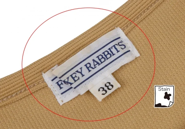 フォクシーラビッツFOXEY RABBITS ストレッチリブニットノースリーブワンピース マスタード38 K-106494_005