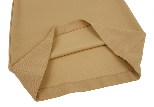 フォクシーラビッツFOXEY RABBITS ストレッチリブニットノースリーブワンピース マスタード38 K-106494_008