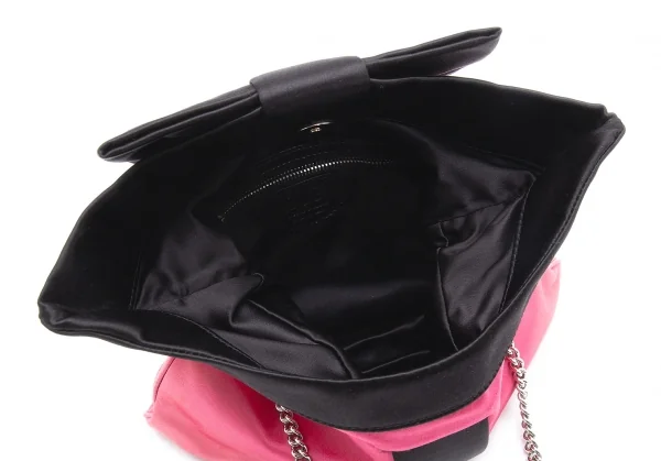 ディーアンドジーD&G リボン装飾チェーンショルダーバッグ ピンク K-106534_011