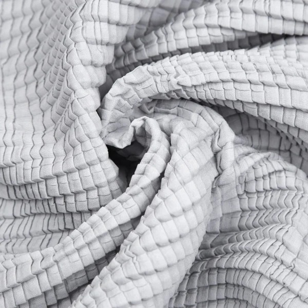 イッセイミヤケISSEY MIYAKE ボックスプリーツフレアスカート グレー2 K-106562_010
