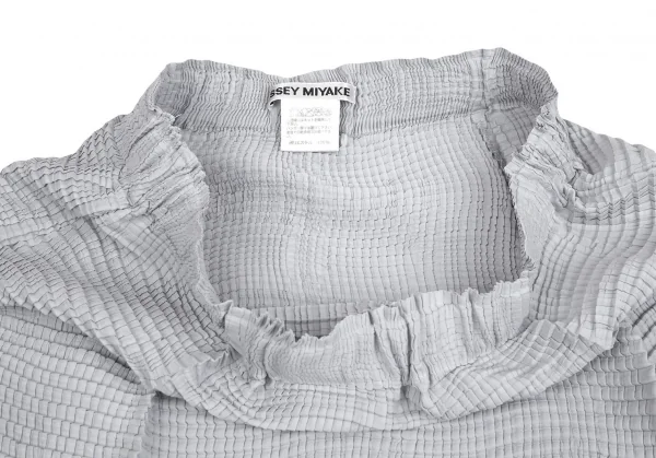 イッセイミヤケISSEY MIYAKE ボックスプリーツフレアスカート グレー2 K-106562_004